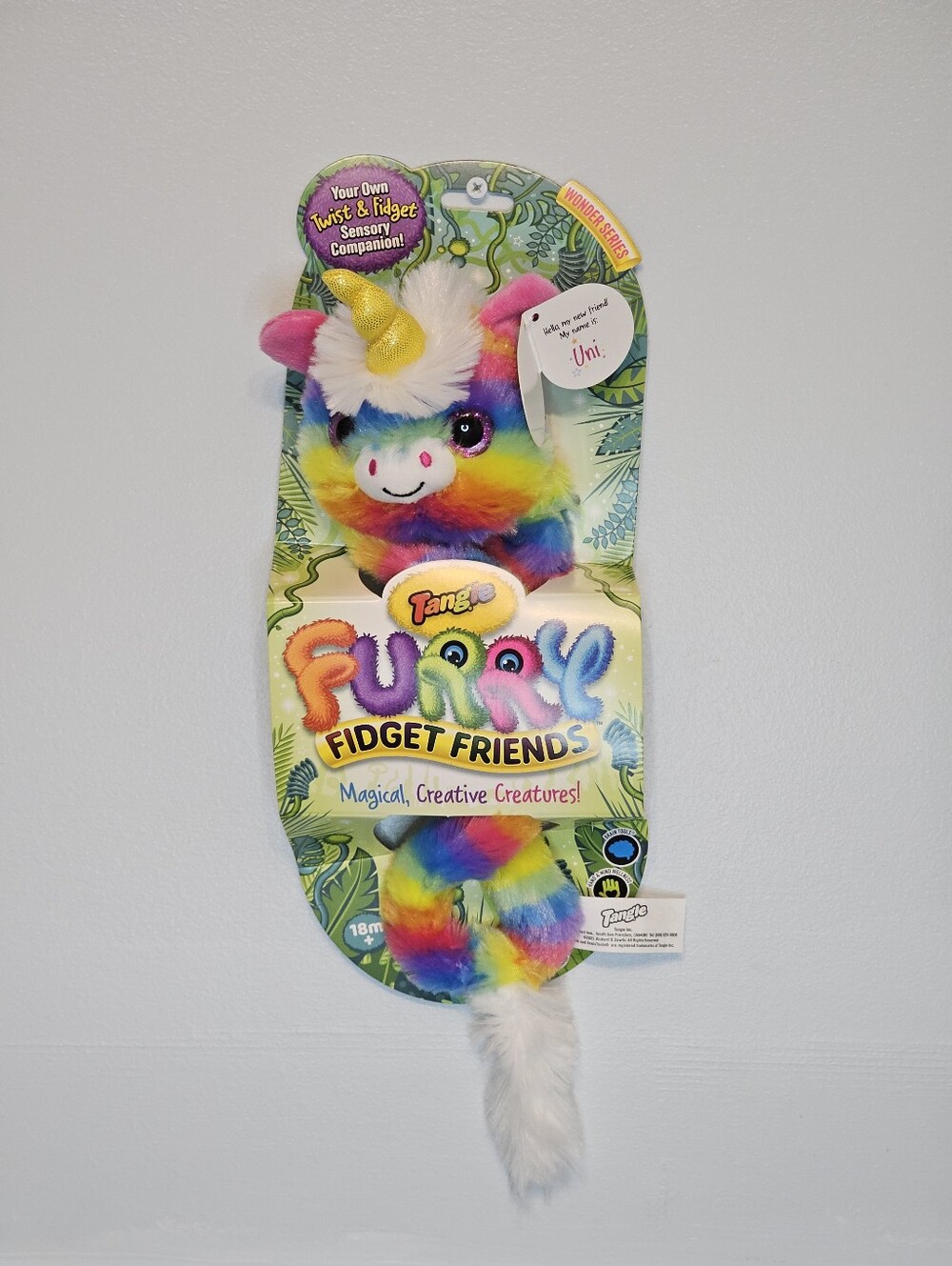 Tangle Furry Fidget Friend - Uni